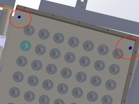 Tray shuttle conveyor line SW 3D editable 3D Model
