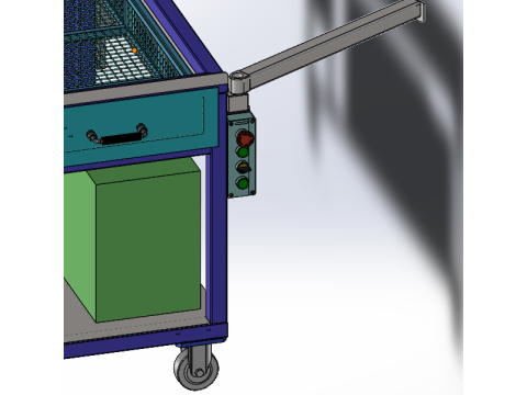 The suction and dust removal workbench SW20 is editable Modèle 3D