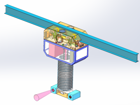 Inspection robot SW 3D editable 3D 模型
