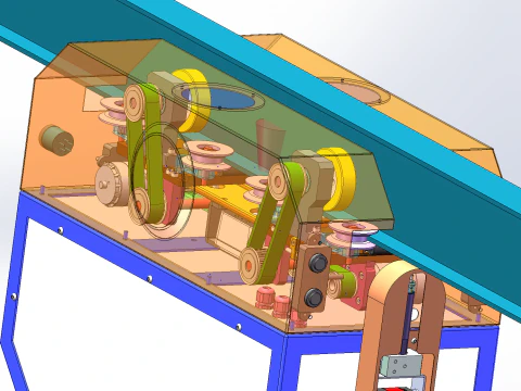 Inspection robot SW 3D editable 3D Model