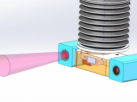 Inspection robot SW 3D editable 3D Model