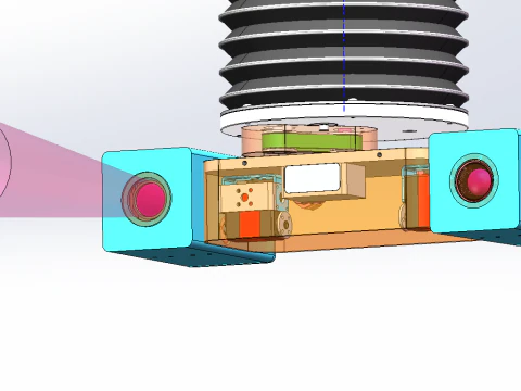 Inspection robot SW 3D editable 3D Model