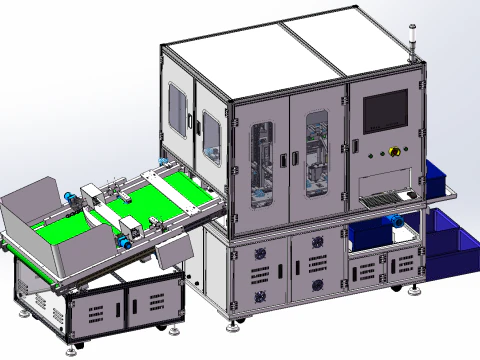 Die casting defect detection equipment sw22 editable 3D Model