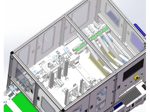 Die casting defect detection equipment sw22 editable 3D Model