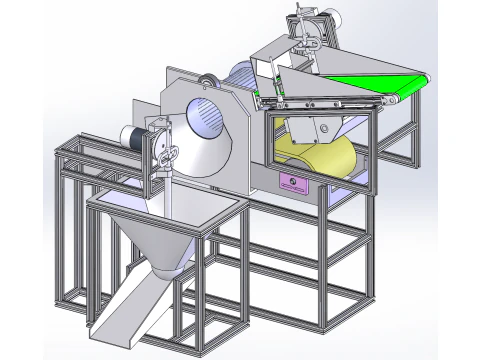 생선 소스 기계 SW20 편집 가능 3D 모델