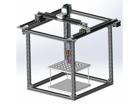 Пневматичний захват SW22 Редагований 3D Модель