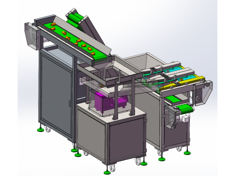 3D diagram of small workpiece positioning device 3Dモデル