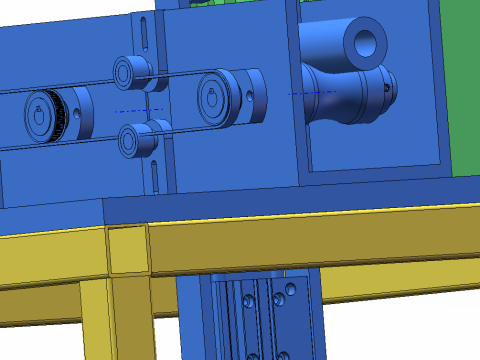 SolidWorks Design of Circular Pipe Cutting Machine Model 3D