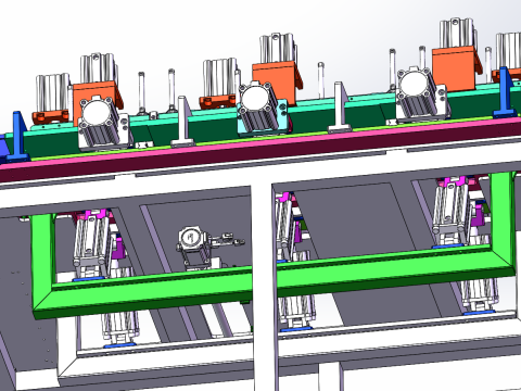Folding and edging integrated machine SW22 editable Model 3D