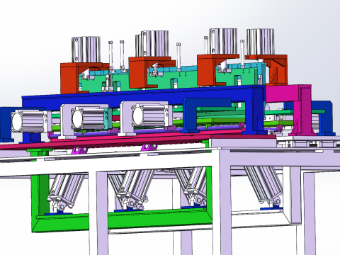 Folding and edging integrated machine SW22 editable Model 3D