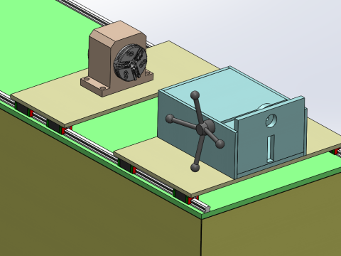 Design of Automatic Drawing Machine Model 3D
