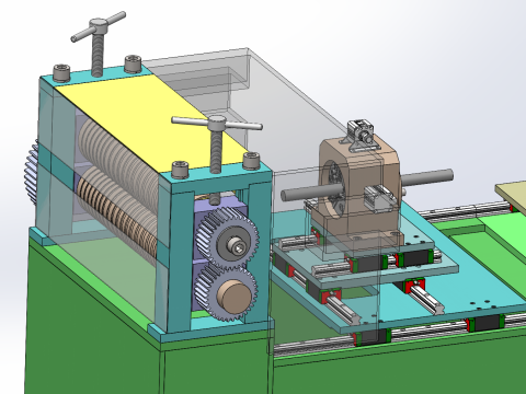 Design of Automatic Drawing Machine Model 3D