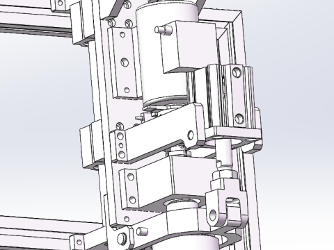 Design of Automatic Bottle Cap Twisting Machine 3D 모델