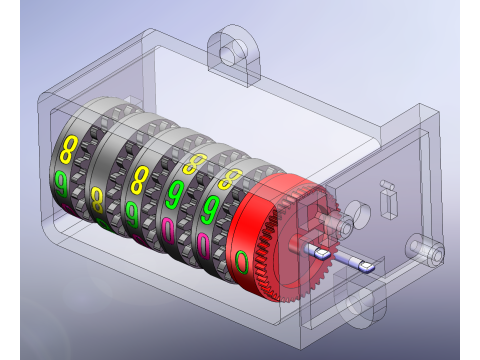 SolidWorks Design of Character Wheel Automatic Assembly Machine 3D 模型