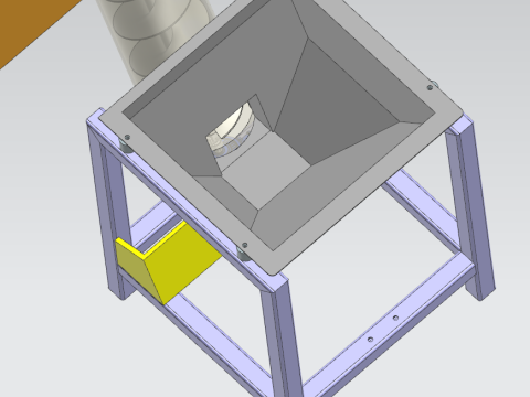 Seed screening machine UG12 Model 3D