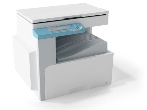 60 types of office equipment Modello 3D