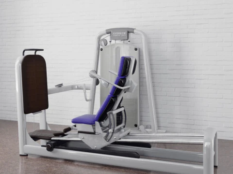34 types of fitness equipment 3D Model
