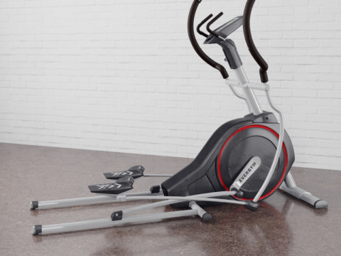 34 types of fitness equipment 3D Model