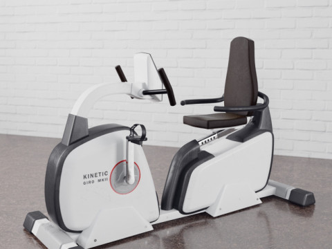 34 types of fitness equipment 3D Model