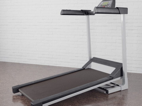 34 types of fitness equipment 3D Model