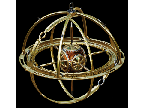 Celestial globe observer 3D Model