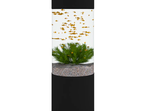 15 fish tank models 3D Model