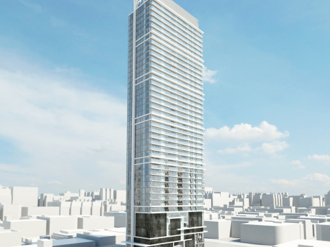 52 skyscrapers 3D Model