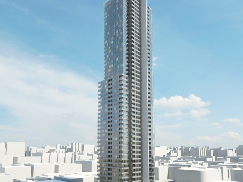 52 skyscrapers 3D Model