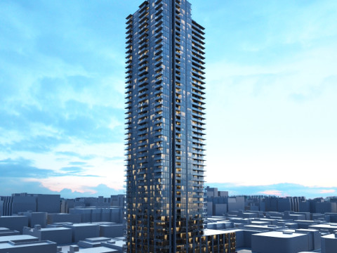 52 skyscrapers 3D Model