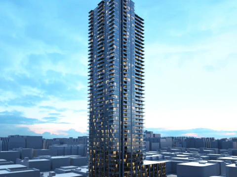 52 skyscrapers 3D Model