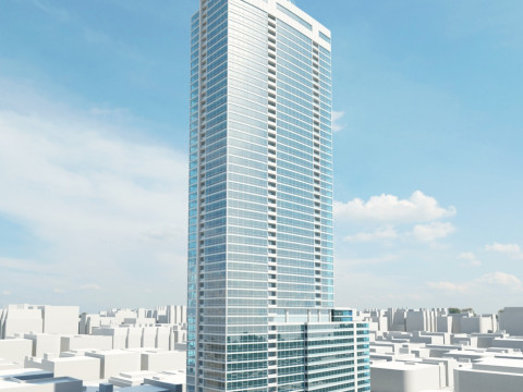 52 skyscrapers 3D Model