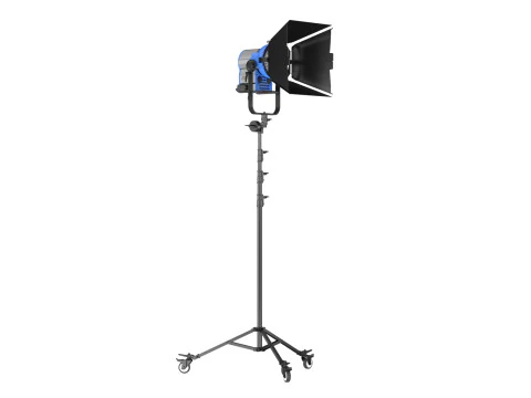 63 stage lighting fixtures 3D Model