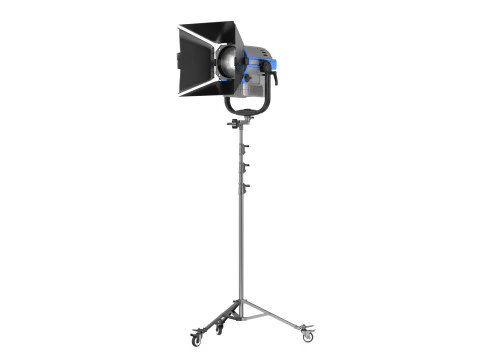 63 stage lighting fixtures 3D Model