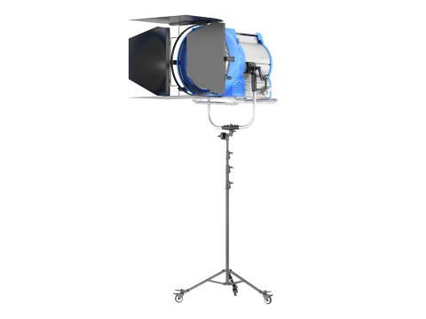 63 stage lighting fixtures 3D Model