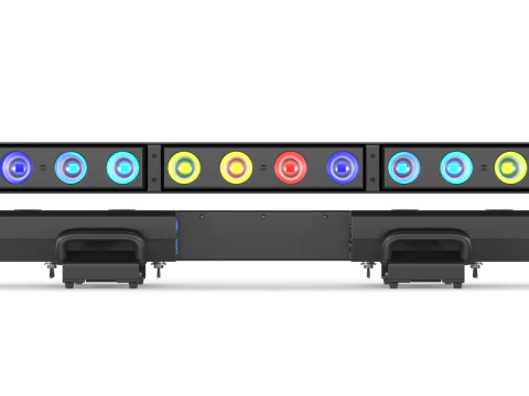 63 stage lighting fixtures 3D Model