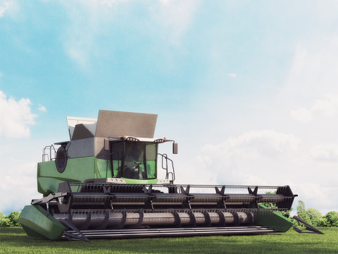 30 farm equipment 3D Model