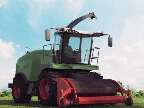 30 farm equipment 3D Model
