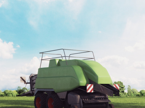 30 farm equipment 3D Model