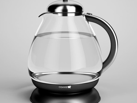 25 kitchen and bathroom appliances 3D Model