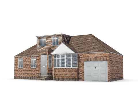 64 sets of housing construction 3D 模型