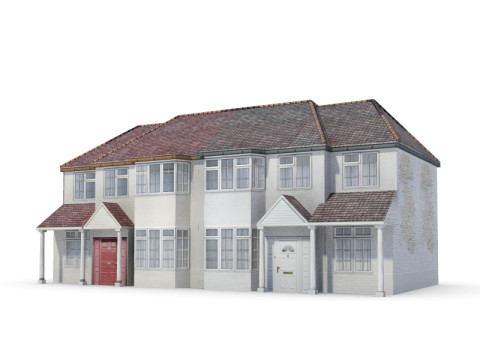 64 sets of housing construction 3D 模型
