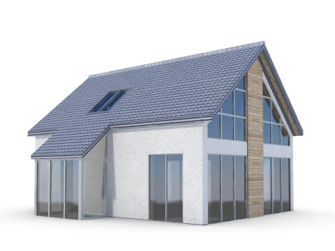64 sets of housing construction 3D Model