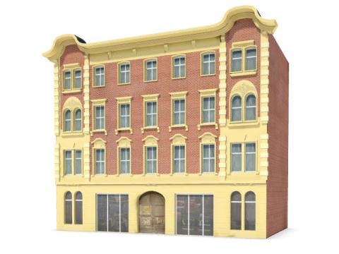 64 sets of housing construction 3D Model