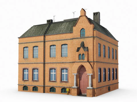 64 sets of housing construction 3D Model