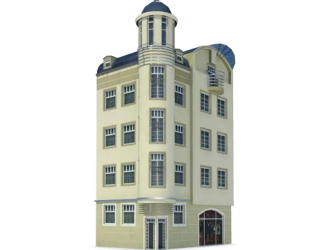 64 sets of housing construction 3D Model