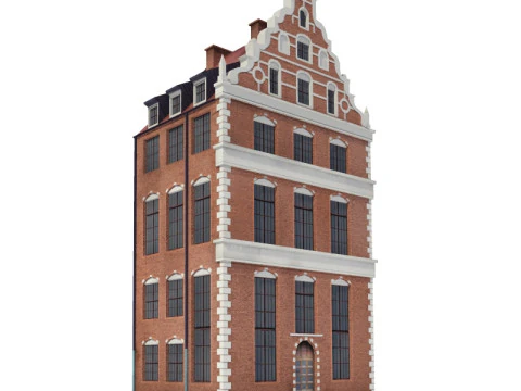 64 sets of housing construction 3D Model