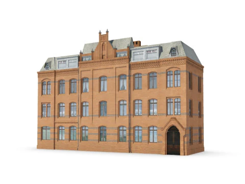 64 sets of housing construction 3D Model