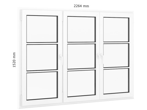 50 Window Models 3D 모델