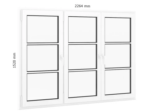 50 Window Models 3D Model