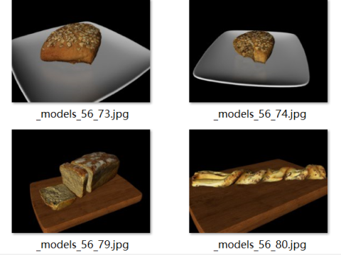 Food Dim sum collection Model 3D